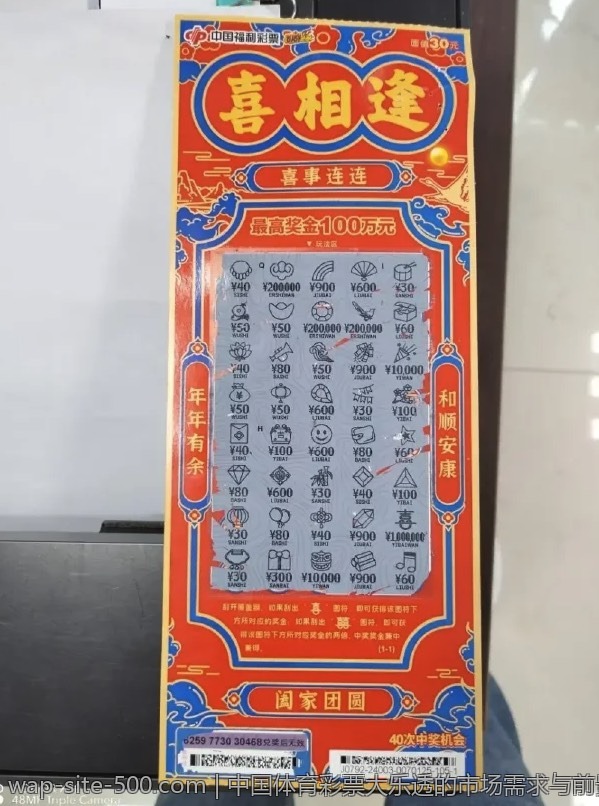 中国体育彩票大乐透的市场需求与前景
